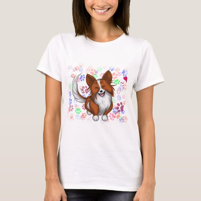 Puppy Kärlek T-shirt (Framsida)