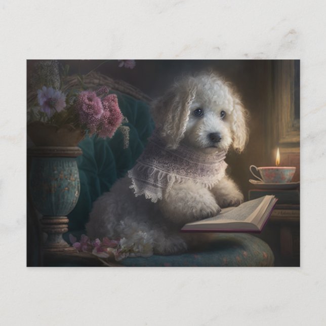 Puppy Kärlek Vykort (Framsida)