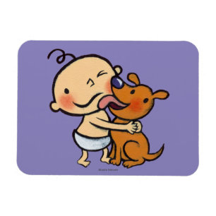 Puppy Kisses för Baby Magnet