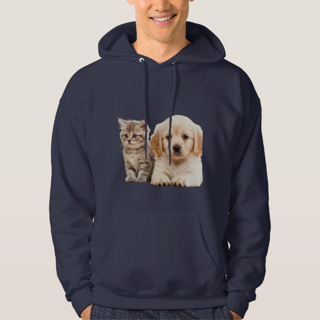 Puppy & Kitten Paradise: Pet Store-Roligt Hoodie (Framsida)