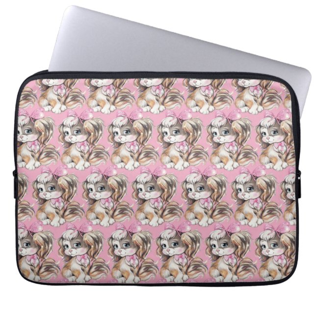 Puppy Laptop Sleeve (Framsidan)