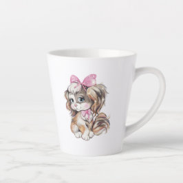 Puppy Latte Mug