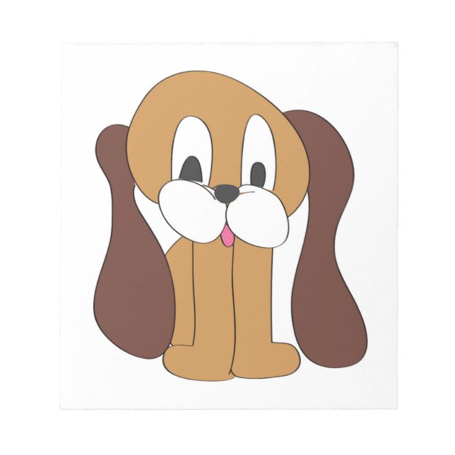 PUPPY LONG ÖRON ANTECKNINGSBLOCK (Framsida)