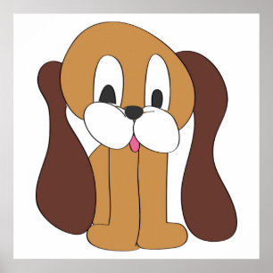 PUPPY LONG ÖRON POSTER