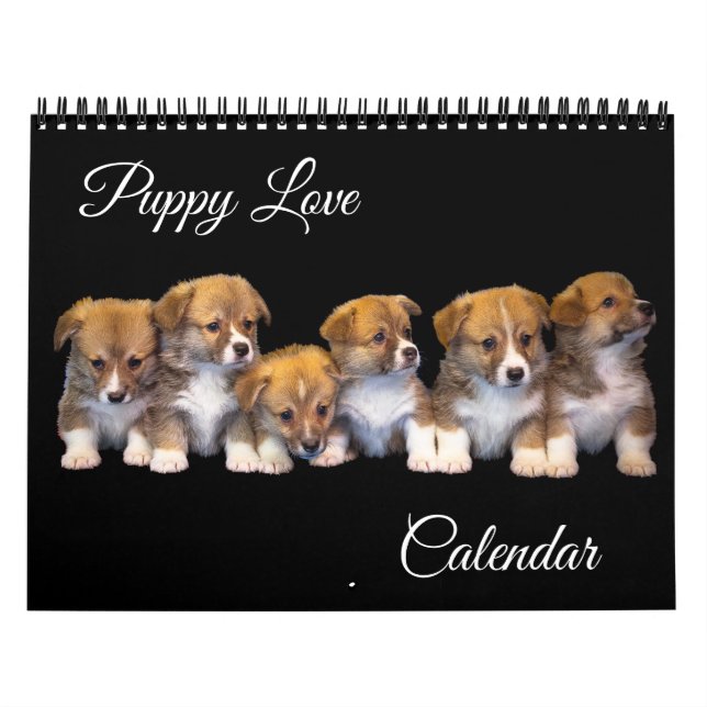 Puppy Love Calendar Kalender (Omslag)