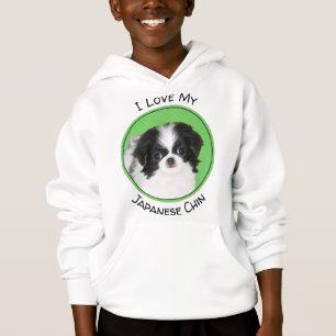 Puppy-målning för japanska chin - originalbild a t shirt