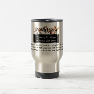 Puppy Modern Hund Walking Sitta Black White Resemugg