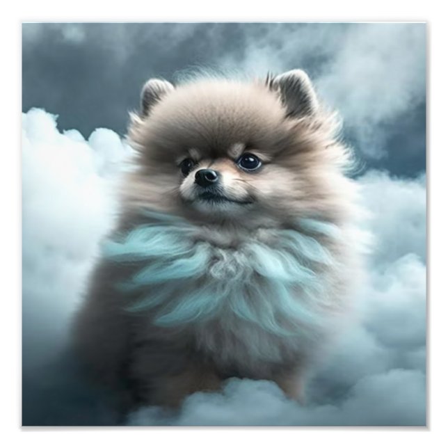 Puppy Nursery & Children's Room Prints Fototryck (Framsidan)