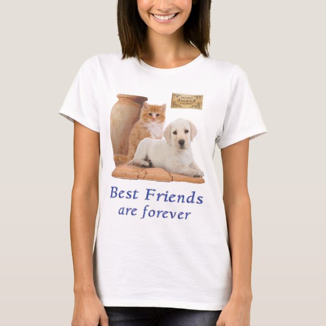 Puppy och kitten All-over-Print T-Shirt (Framsida)