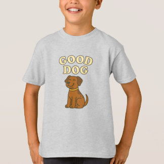 Puppy Pal Äventyr Tee - Kids’ Tecknad hund T-Shir