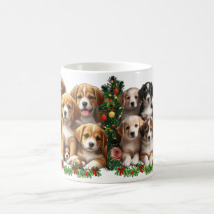 Puppy Paradise: A Symphony of Cuteness Kaffemugg