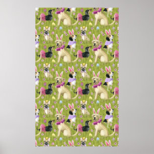 Puppy Påsk Collection Poster
