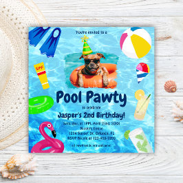 Puppy Pawty hund Bassäng Inbjudningar