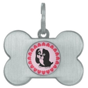 Puppy Pet ID-Märkre ID-bricka Husdjur