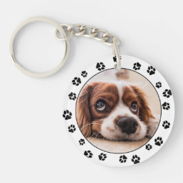 Puppy Photo Keychain