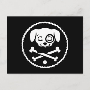 Puppy Pirat Vykort
