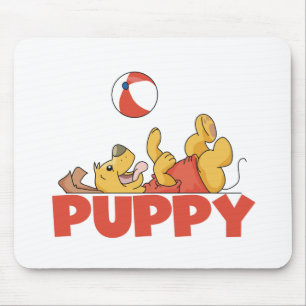 Puppy Plays TShirts och Gifts Musmatta