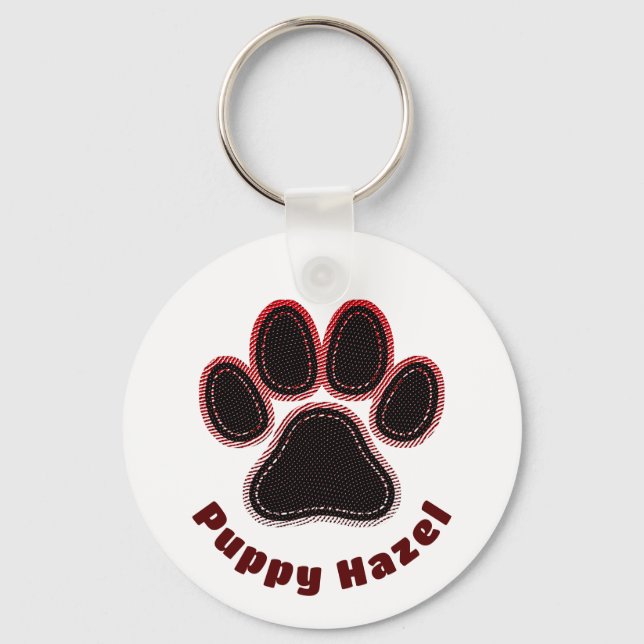 Puppy porte clefs nyckelring (Framsida)