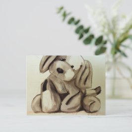 Puppy Postcard Vykort