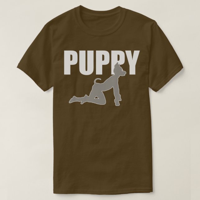 Puppy Pride Human Puppy Play T Shirt (Design framsida)