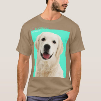 Puppy print Collection ImDOGable Labrador T Shirt