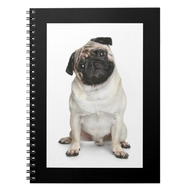Puppy Puppy-Hund (bärbar) från Kärlek/Journal Anteckningsbok Med Spiral (Framsidan)