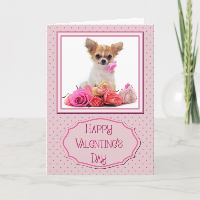 Puppy & Ro Valentine Helgkort (Framsida)