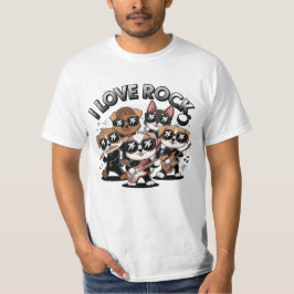 Puppy rock band t shirt