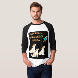 Puppy Rockets Space Äventyr Exploration T Shirt