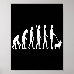 Puppy-samling   Vattenfärgsutskrift för sällskapsd Poster