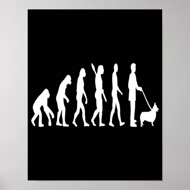 Puppy-samling | Vattenfärgsutskrift för sällskapsd Poster (Framsidan)