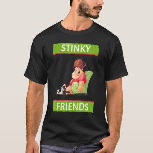 Puppy Schleckt Feet Parody Animal Kärlek Morsa Hun T Shirt