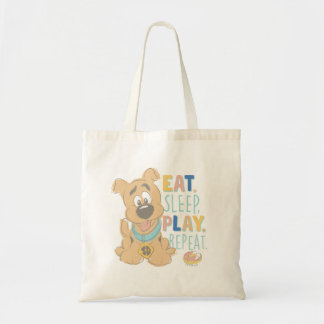 Puppy Scooby-Doo "Eat, Sömn, Spela upp, Upprepa" Tygkasse
