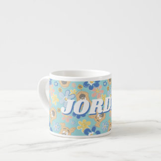 Puppy Scooby-Doo Flower Mönster Espressomugg