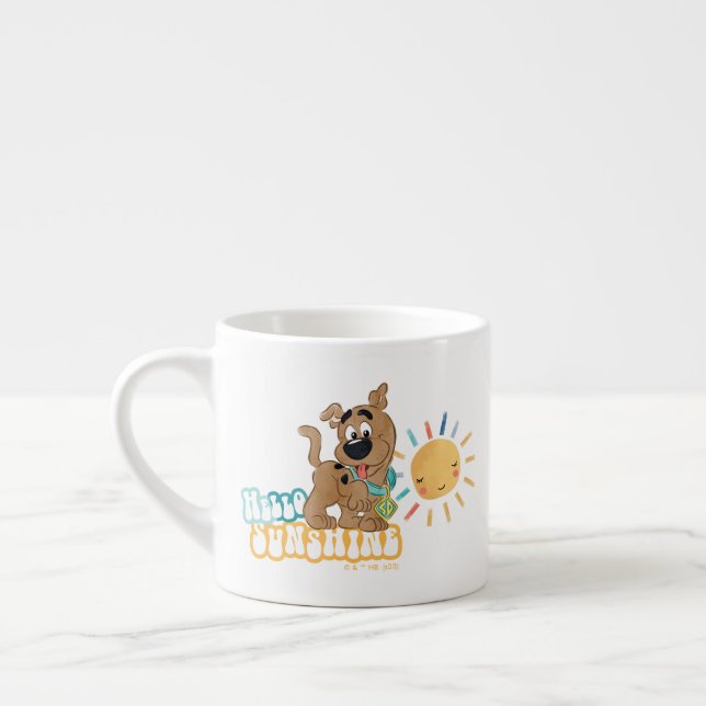 Puppy Scooby-Doo "Hej Sunshine" Espressomugg (Vänster)