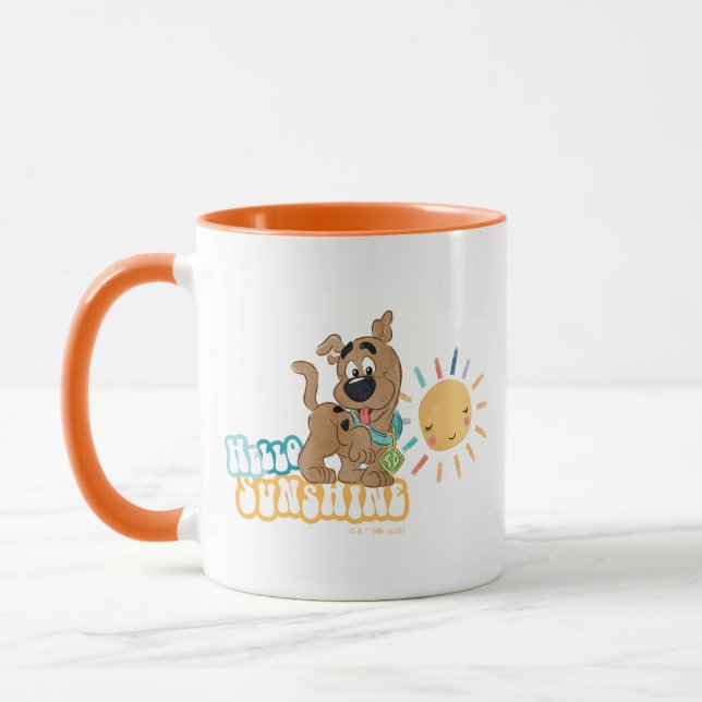 Puppy Scooby-Doo "Hej Sunshine" Mugg (Vänster)