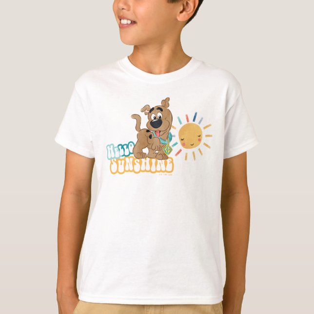 Puppy Scooby-Doo "Hej Sunshine" T Shirt (Framsida)
