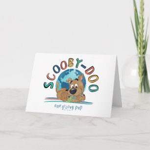 Puppy Scooby-Doo "One Groovy Valp" Kort