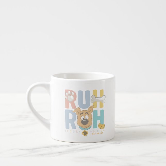 Puppy Scooby-Doo "Ruh Roh" Espressomugg (Vänster)