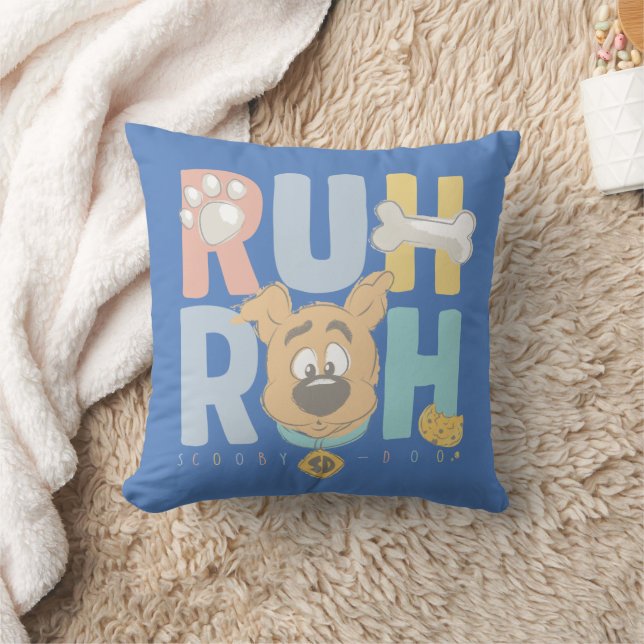 Puppy Scooby-Doo "Ruh Roh" Kudde (Filt)