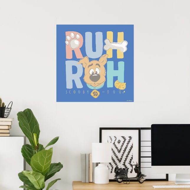Puppy Scooby-Doo "Ruh Roh" Poster (Hemmakontoret)