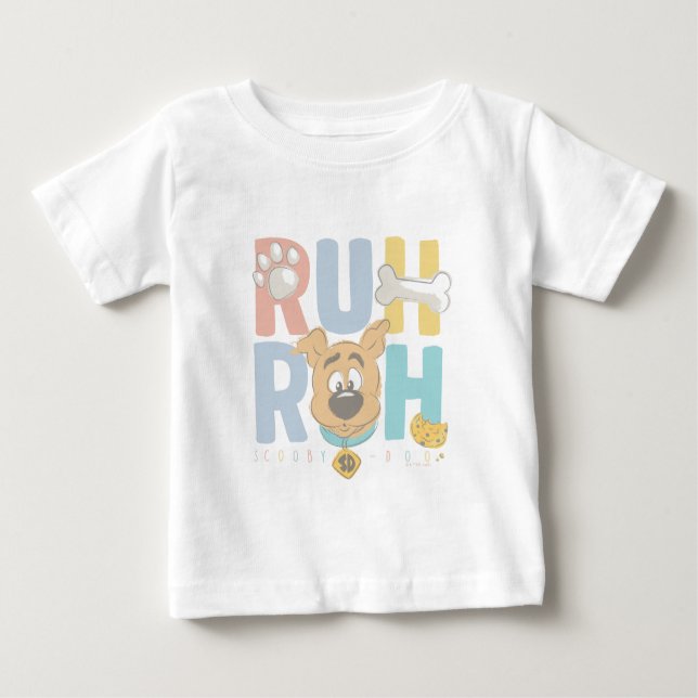 Puppy Scooby-Doo "Ruh Roh" T Shirt (Framsida)