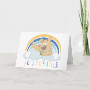 Puppy Scooby-Doo "So Adsible" Kort