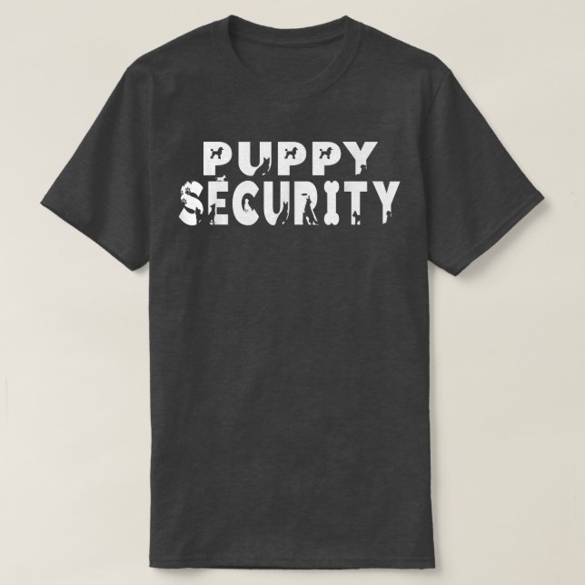Puppy Security Vuxen Hund Catcher Costume Dalmatia T Shirt (Design framsida)