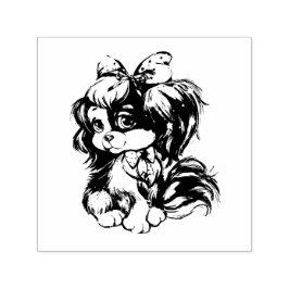 Puppy Self-inking Stamp Självfärgande Stämpel