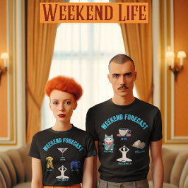 Puppy, sips, spel, Yoga, helg T Shirt