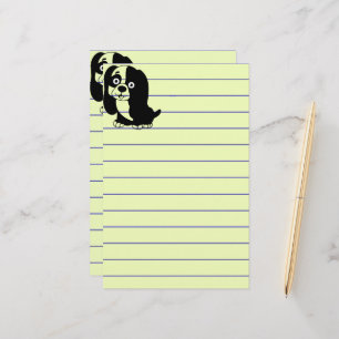 Puppy Stationery Brevpapper