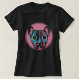 Puppy T-Shirt, målad T Shirt