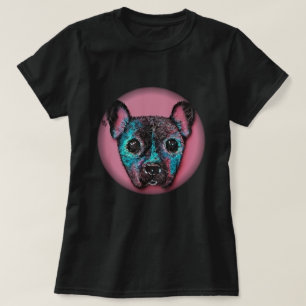 Puppy T-Shirt, målad T Shirt