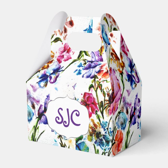 PUPPY TASS AVTRYCK | FAVOR BOX PRESENTASKAR (Framsidan Sidan)